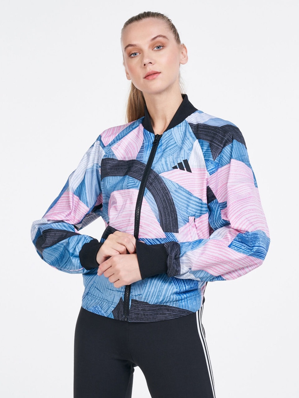adidas Sportswear Nini Sum Graphic Bomber Jacket
